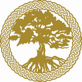 Round Tree Of Life Rusting