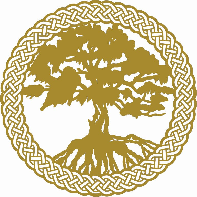 Round Tree Of Life Rusting