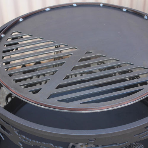 Removable BBQ Plate for Fire Pits