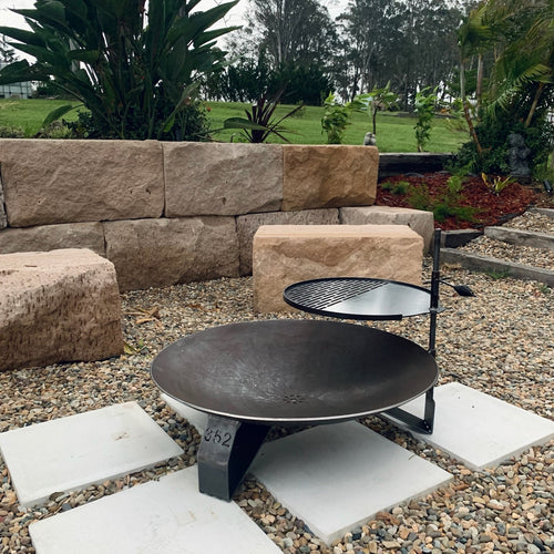 Removable/Adjustable BBQ Plate for Brazier